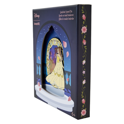 Beauty and the Beast Lenticular Pins "Belle" - Princess Series 