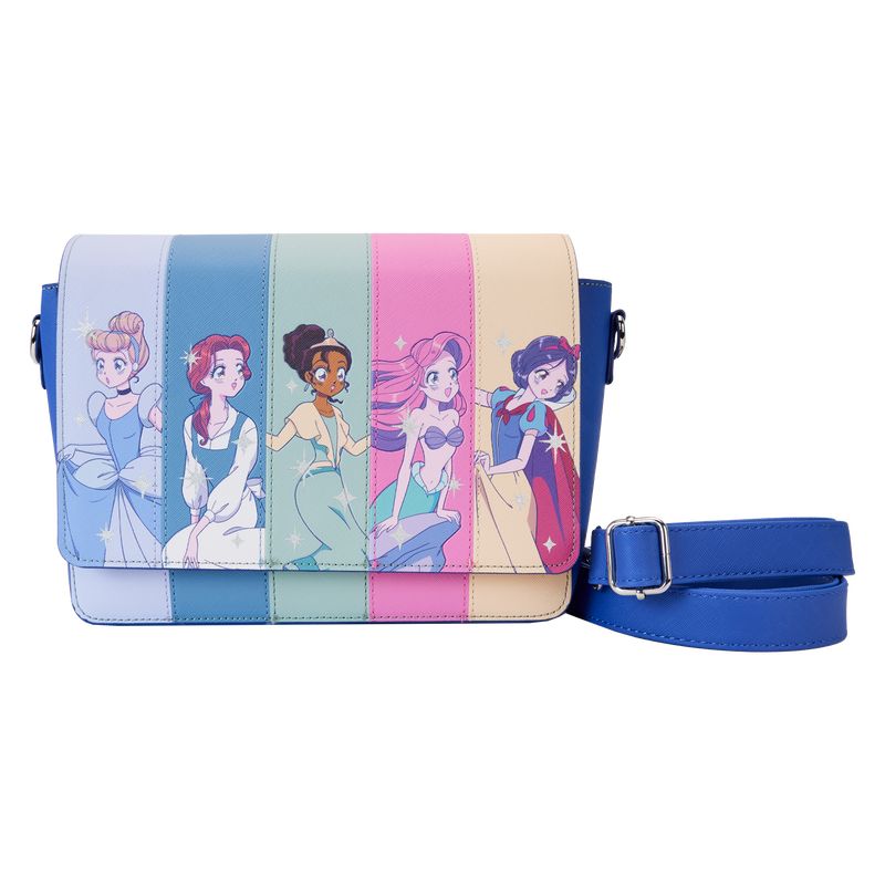 Sac à bandoulière Princesses Disney - Style Manga