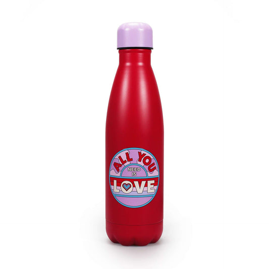 The Beatles Metal Water Bottle - All You Need 500 ml