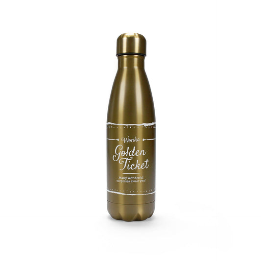 Gourde en métal Roald Dahl - Charlie Golden Ticket 500 ml