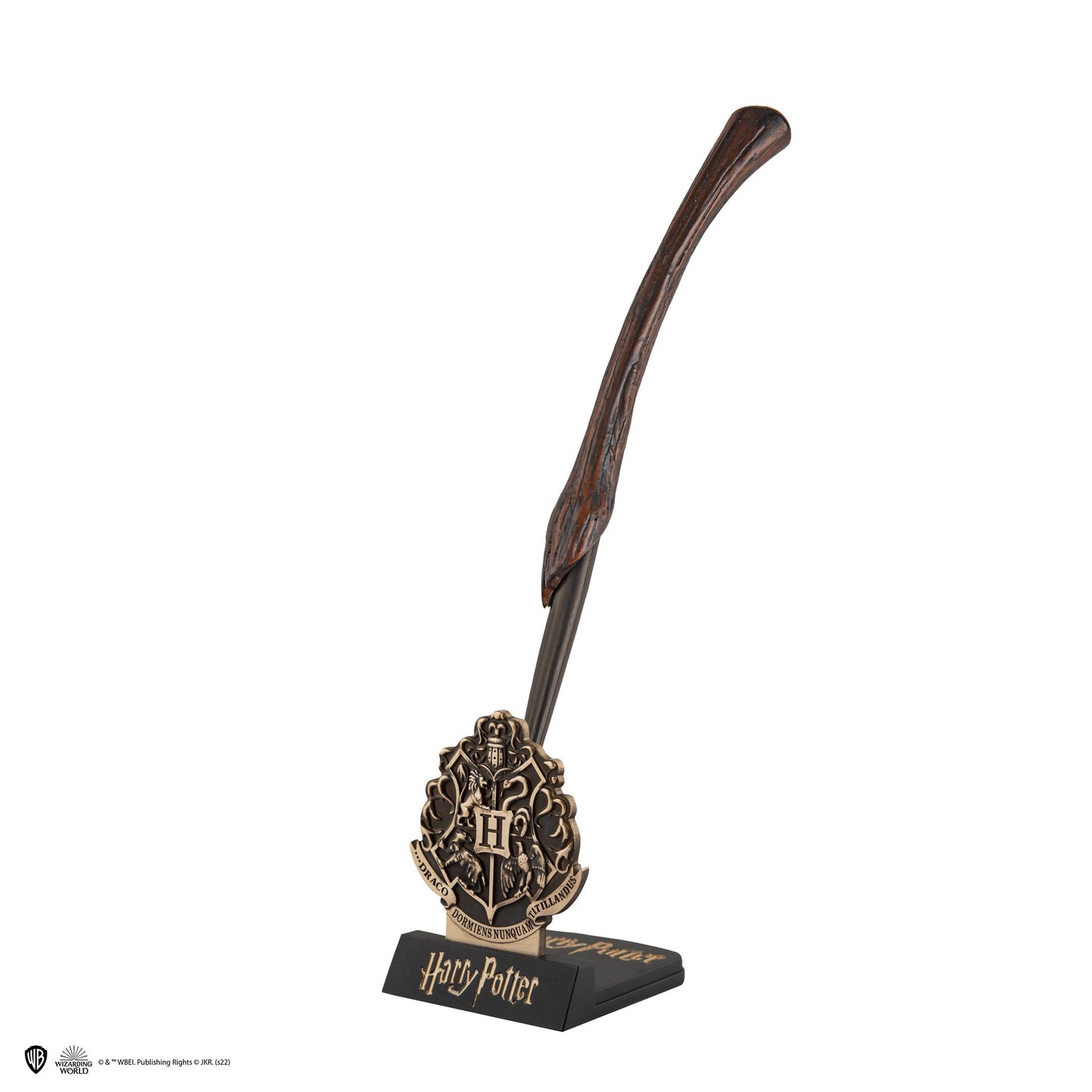 Stylo baguette avec socle & marque-page lenticulaire Bellatrix Lestrange