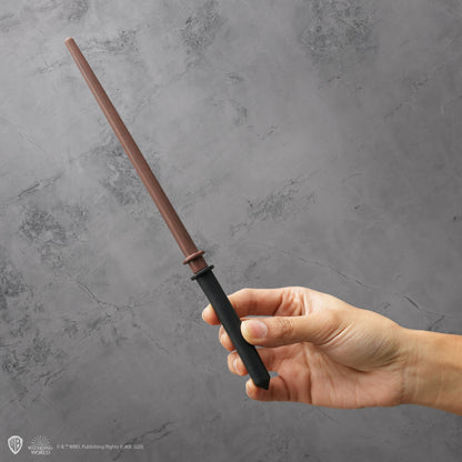 Stylo baguette avec socle & marque-page lenticulaire Drago Malefoy