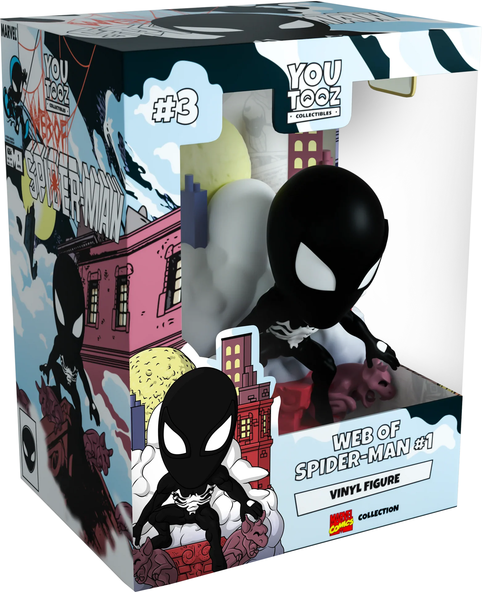 Marvel Vinyl Diorama SpiderMan Web of Spider-Man #1 Youtooz