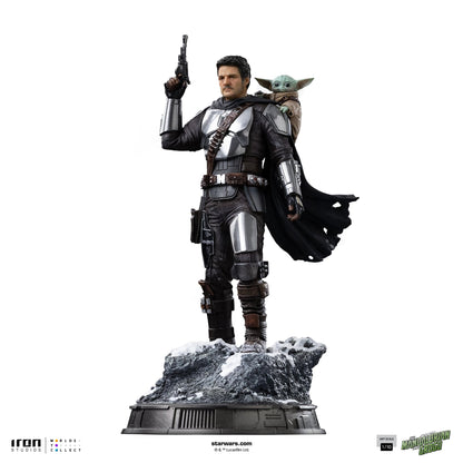Statue Mandalorian and Grogu - The Mandalorian and Grogu Movie - Art Scale 1/10 - The Mandalorian & Grogu