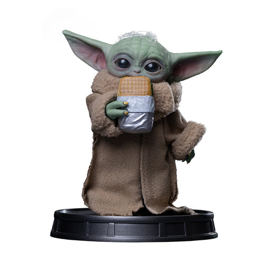 Grogu Food Cart Snack Statue - Mandalorian and Grogu Movie - Grogu Collection - The Mandalorian & Grogu