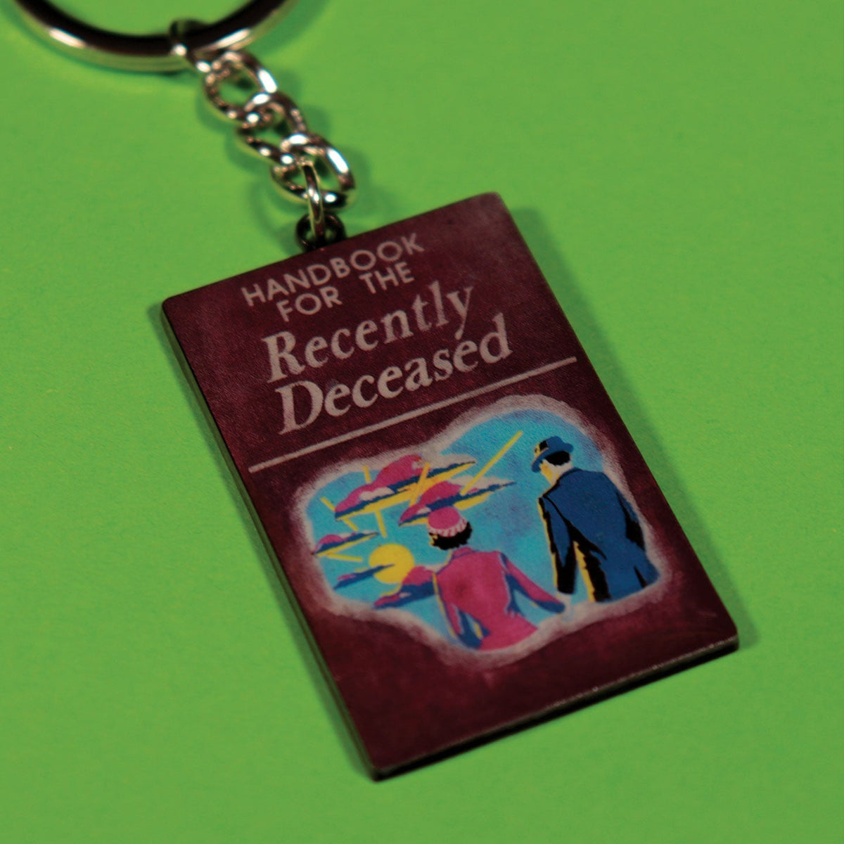 Porte-clés Beetlejuice - Handbook of the Recently Deceased - vue produit 6