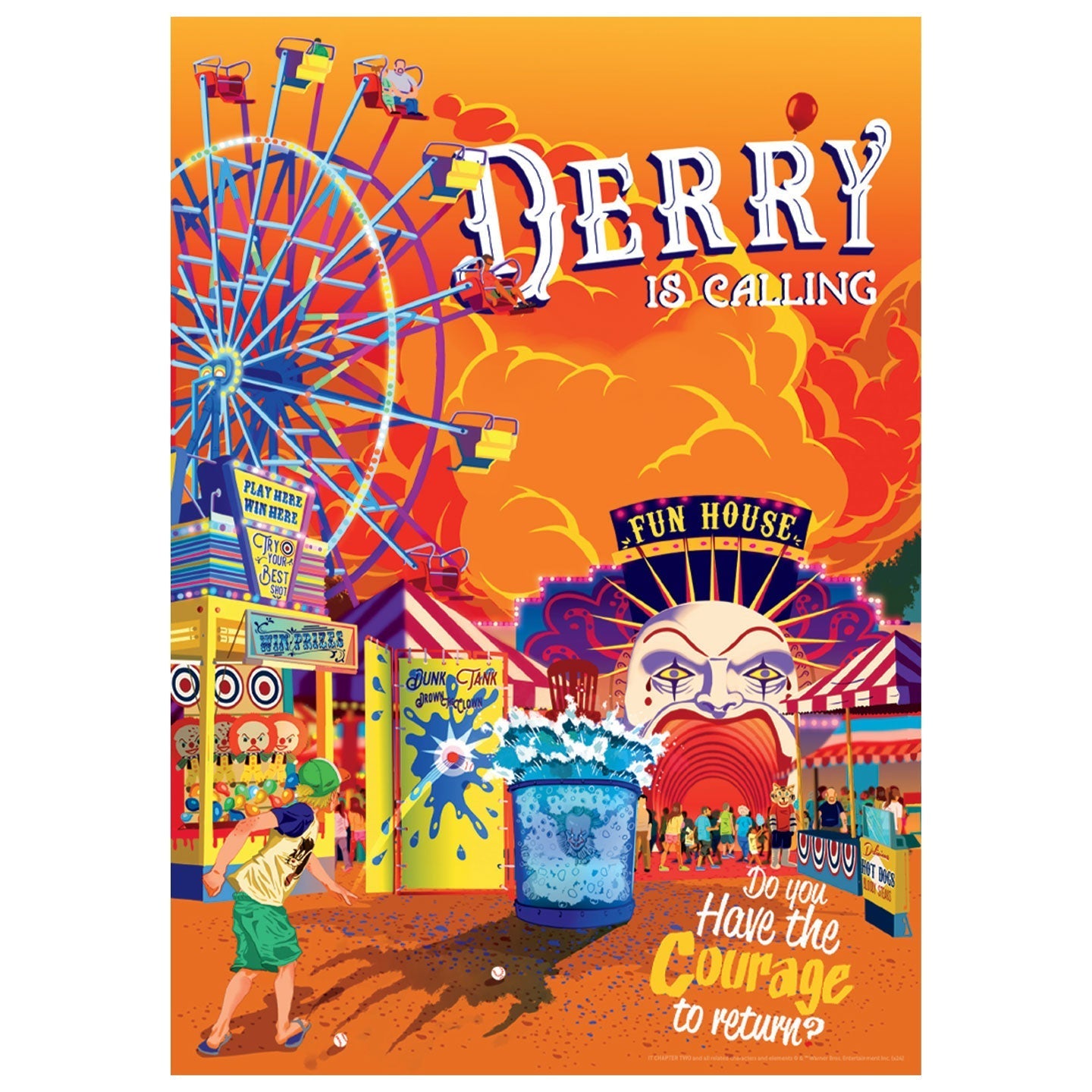Affiche collector Ça - Derry