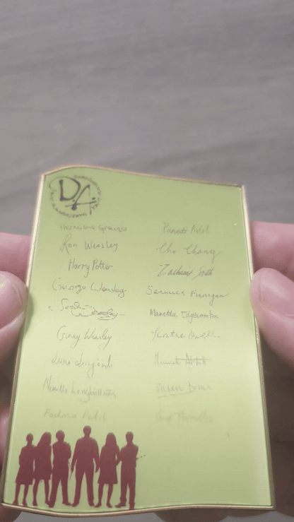 Lingot collector Harry Potter - Dumbledore's Army