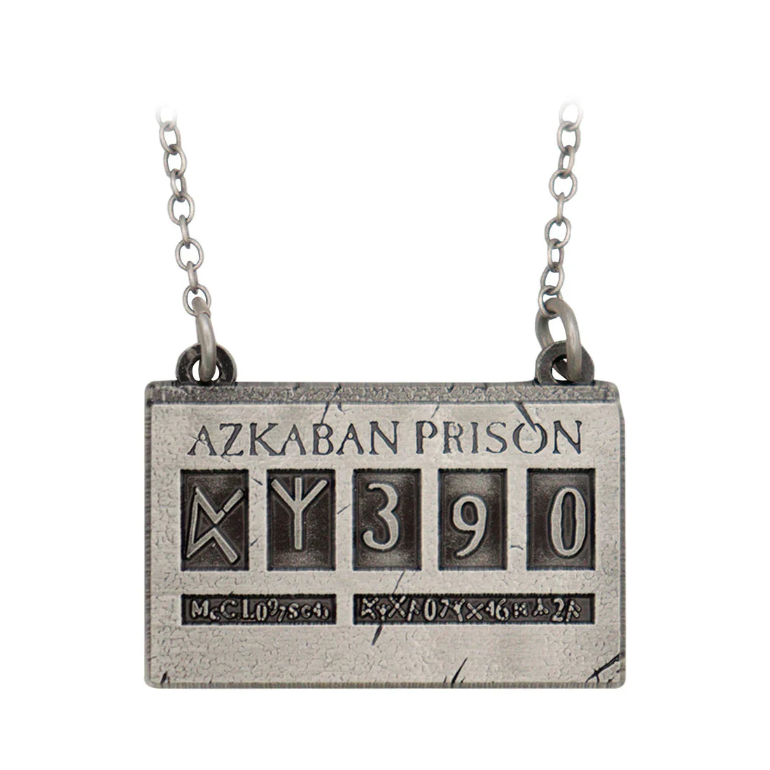 harry potter limited edition azkaban prison necklace fanattik