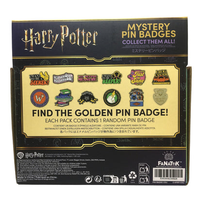 Display de 12 blind boxes Harry Potter - pin’s mystère - présentoir arrière