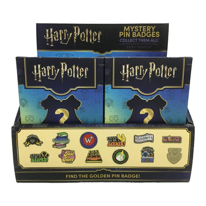 Display de 12 blind boxes Harry Potter - pin’s mystère - présentoir avant