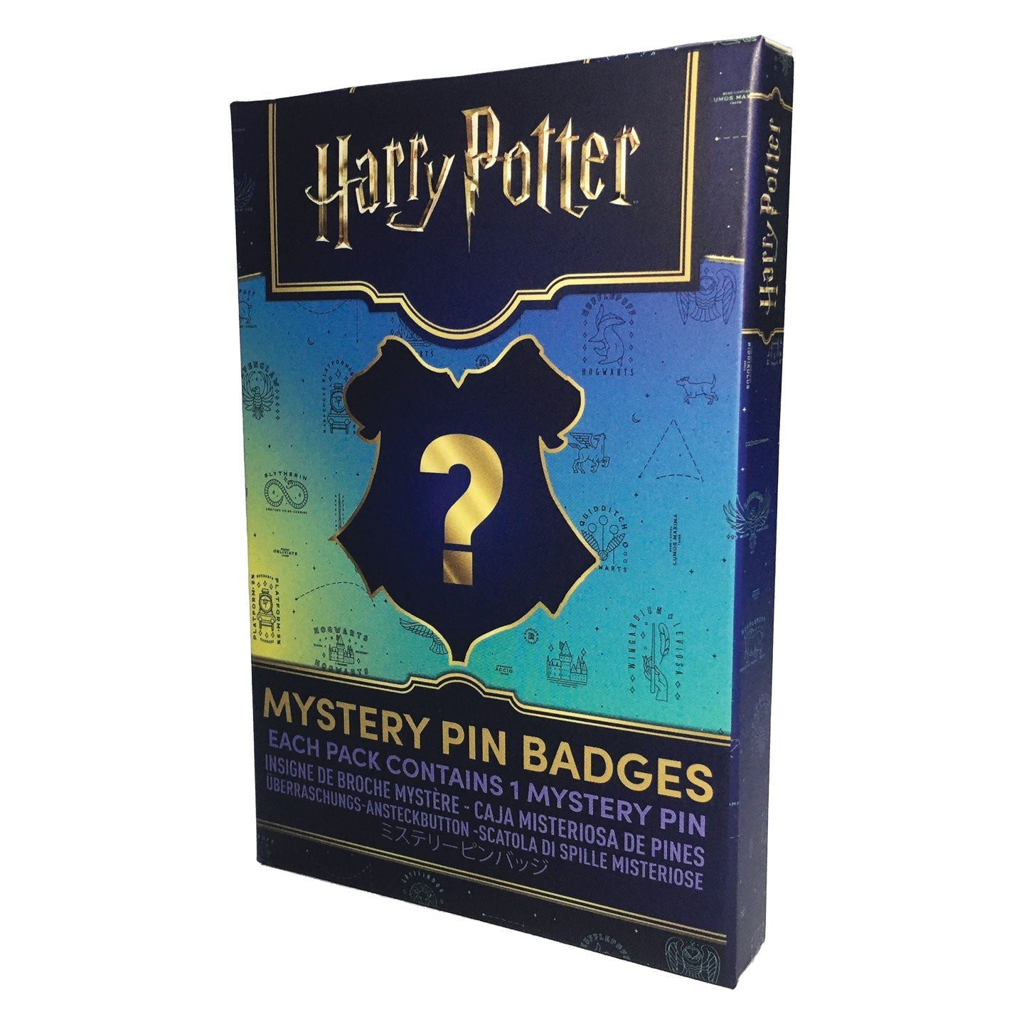 Display de 12 blind boxes Harry Potter - pin’s mystère - blind box côté