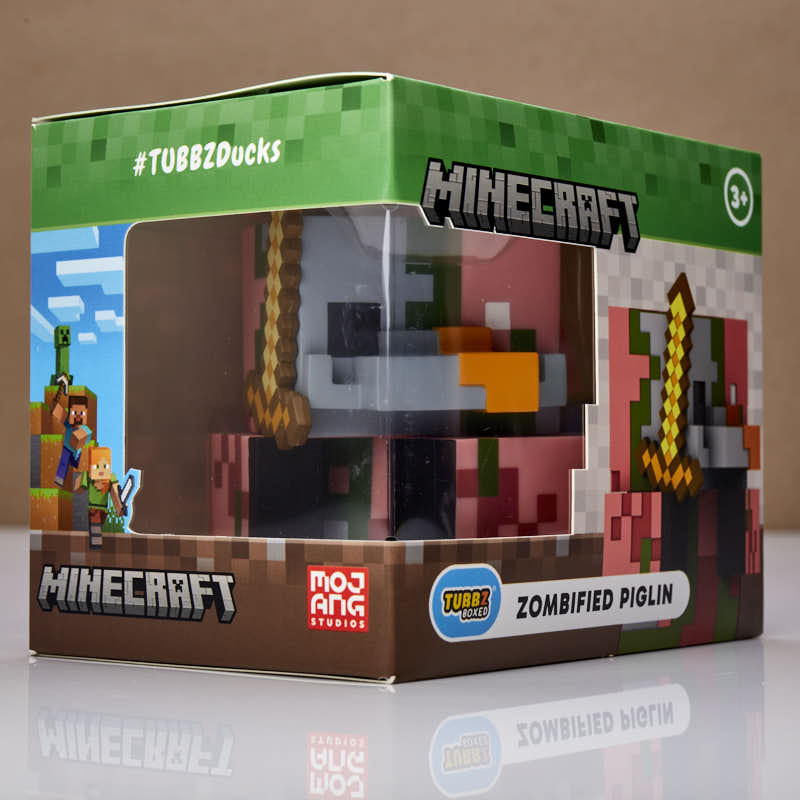 Canard Minecraft: Piglin zombifié TUBBZ (Boxed Edition)
