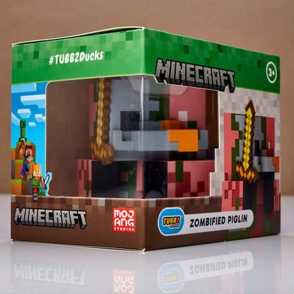 Canard Minecraft: Piglin zombifié TUBBZ (Boxed Edition)