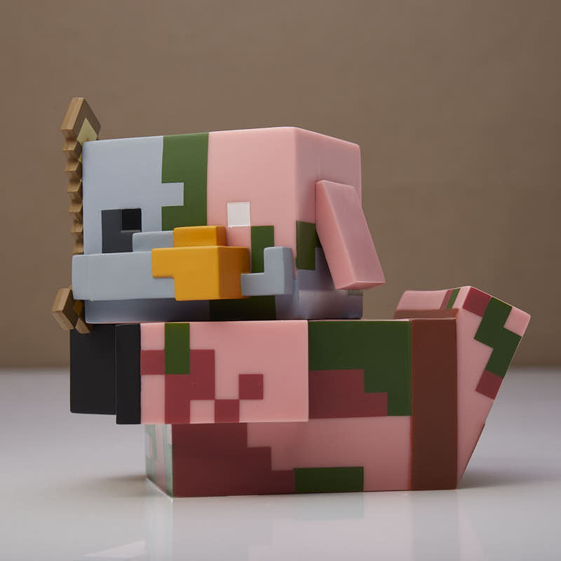 Canard Minecraft: Piglin zombifié TUBBZ (Boxed Edition)