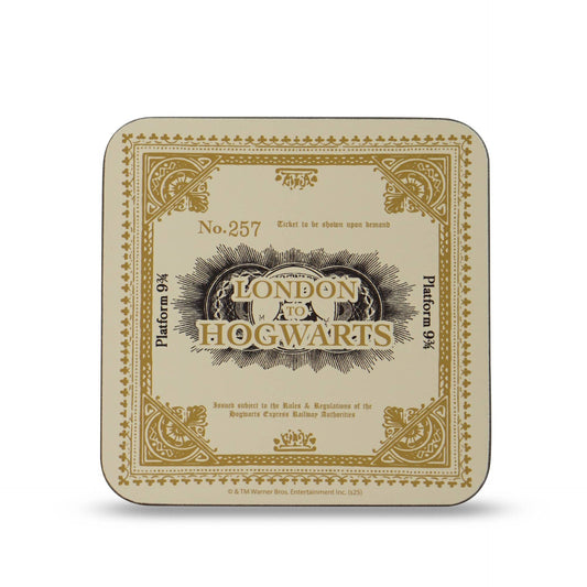 Harry Potter Coaster - London to Hogwarts Ticket