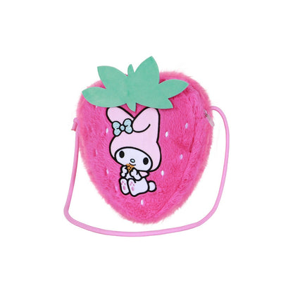 My Melody Plush Shoulder Bag - Strawberry