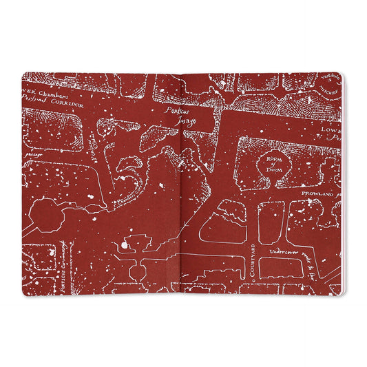 Carnet A5 souple Harry Potter - Carte du Maraudeur