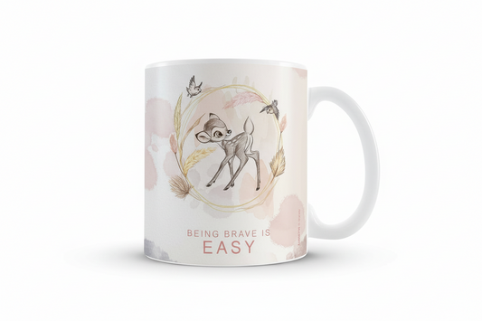 Mug Bambi - Being Brave is Easy