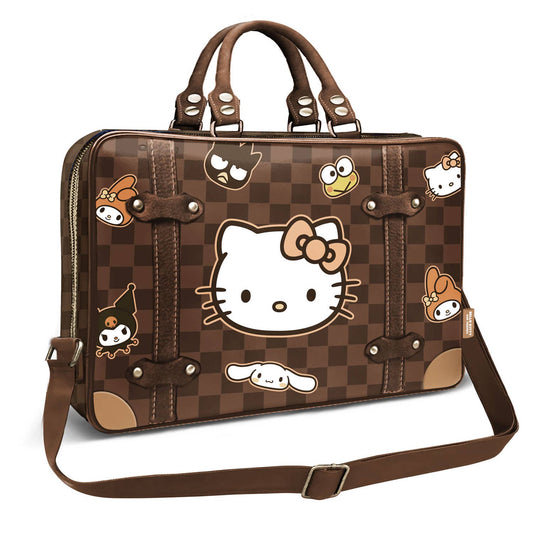 Hello Kitty Squares-Sacoche Ordinateur Portable Laptop