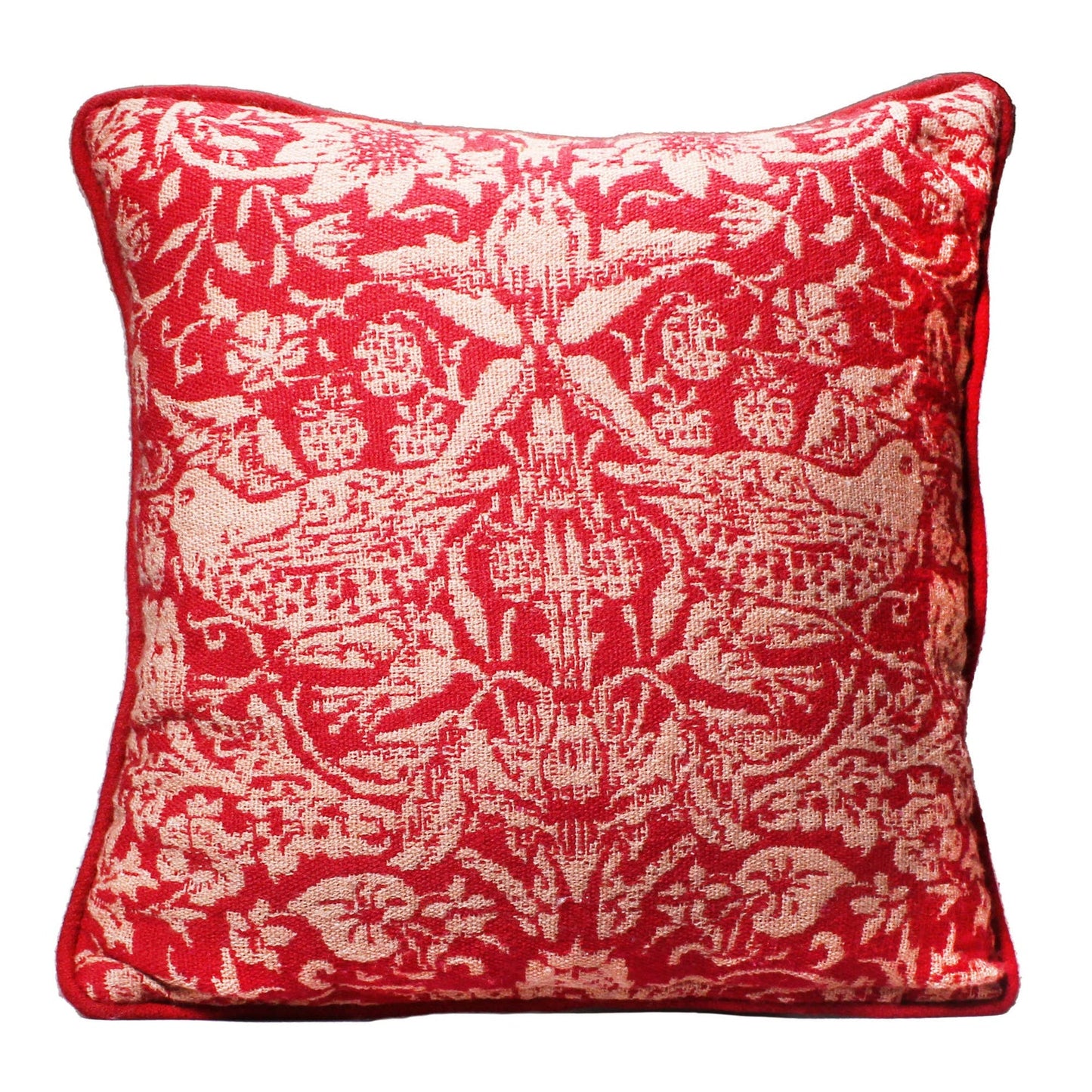 Coussin William Morris - Framboise Framboise