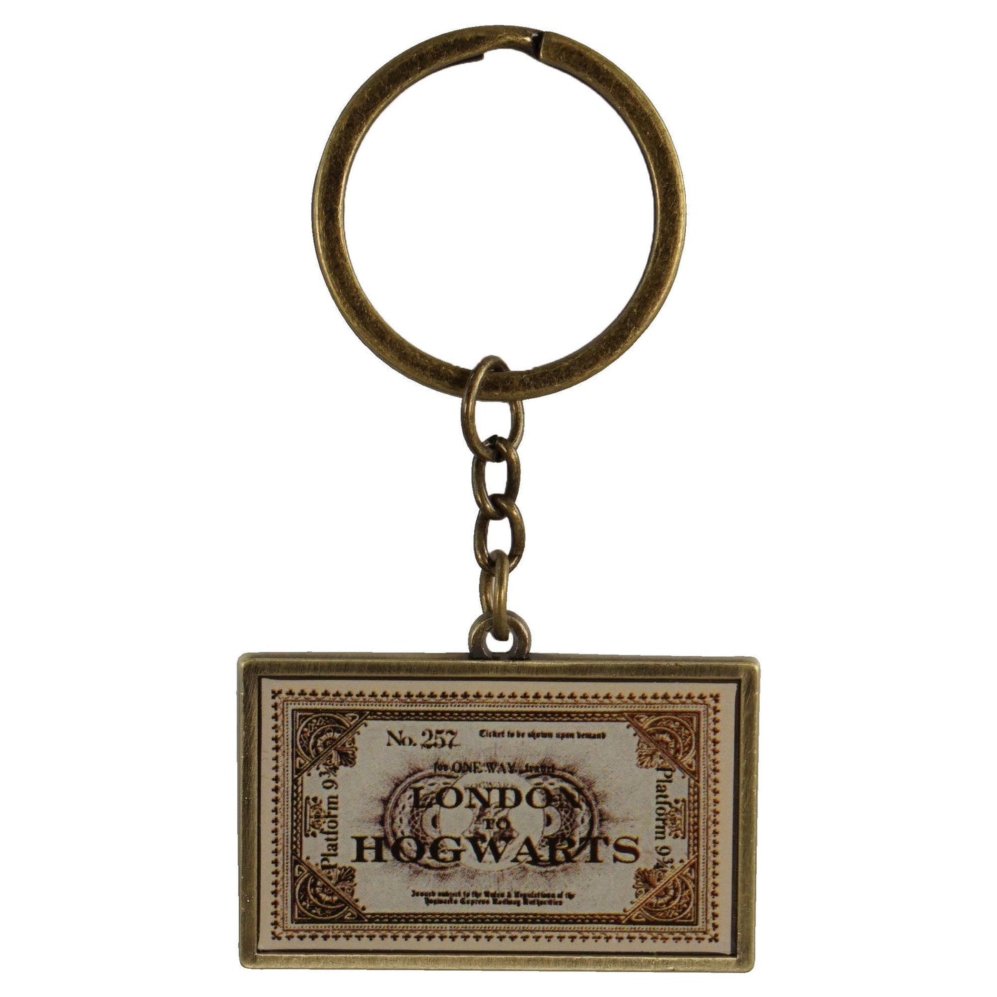 Porte-clés Harry Potter - Billet de Londres à Poudlard