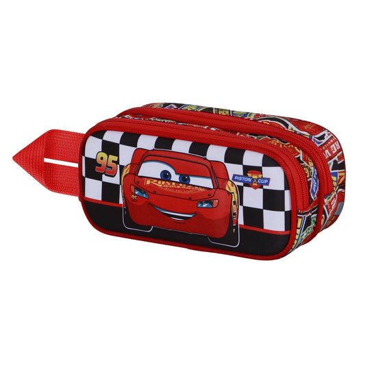 Trousse 3D Double Disney - Cars 3 Racer