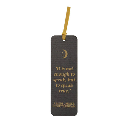 Shakespeare Paper Bookmark - A Midsummer Night's Dream
