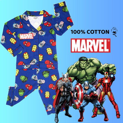 Pyjama – MARVEL – bleu with Buttons
