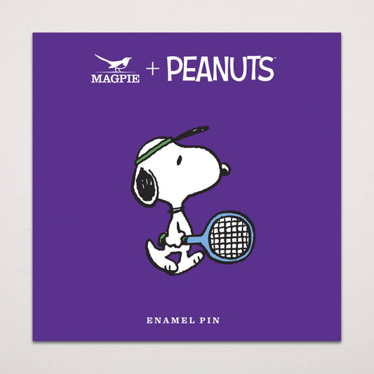 Snoopy Sport Pin - Tennis