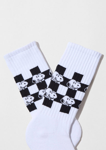 BeSnoopy Chess Street - Chaussettes 100 % Coton Bio