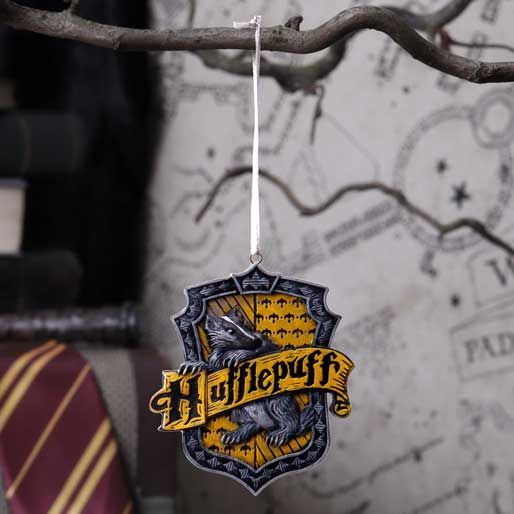 Hufflepuff Wappen Weihnachtsdekoration 