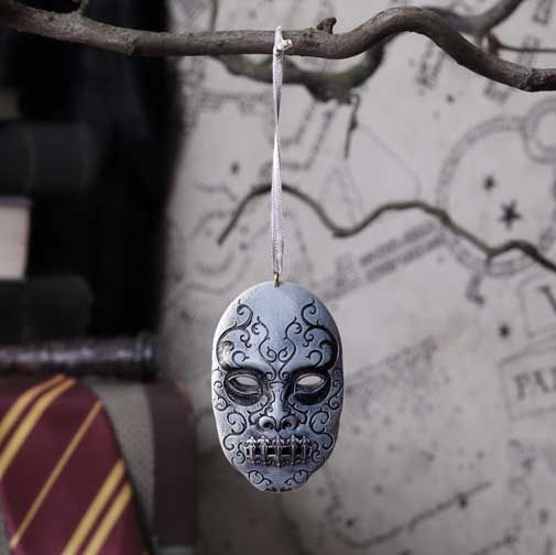 Christmas decoration Death Eater mask 