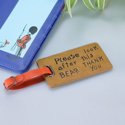 Luggage tag – Paddington – please look after this bear