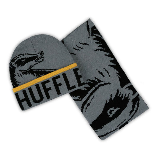 Set bonnet et écharpe adulte Harry Potter Poufsouffle