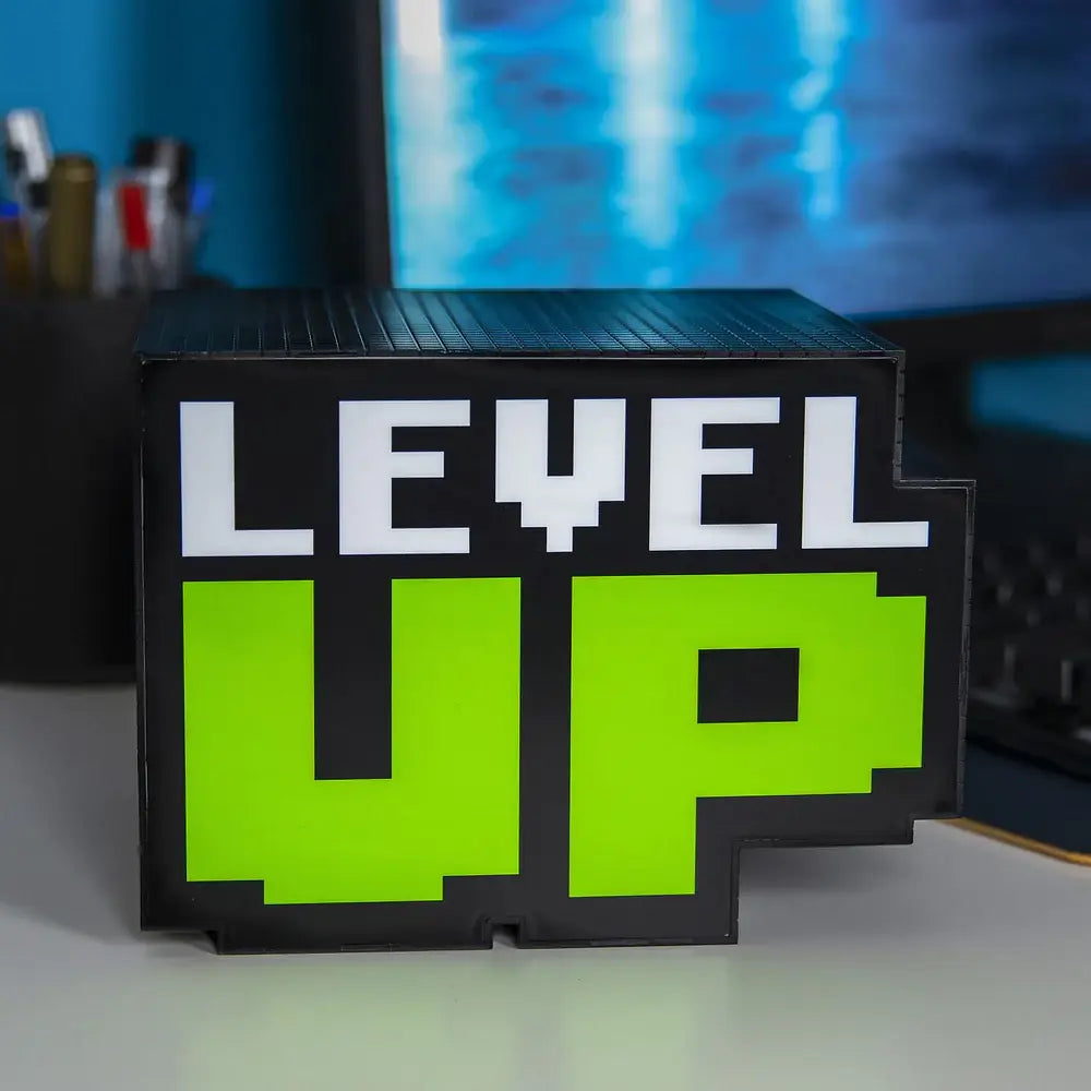 Level Up lamp with sound, retro style game