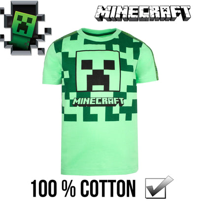 T-shirt Minecraft – Creeper T-shirt – vert