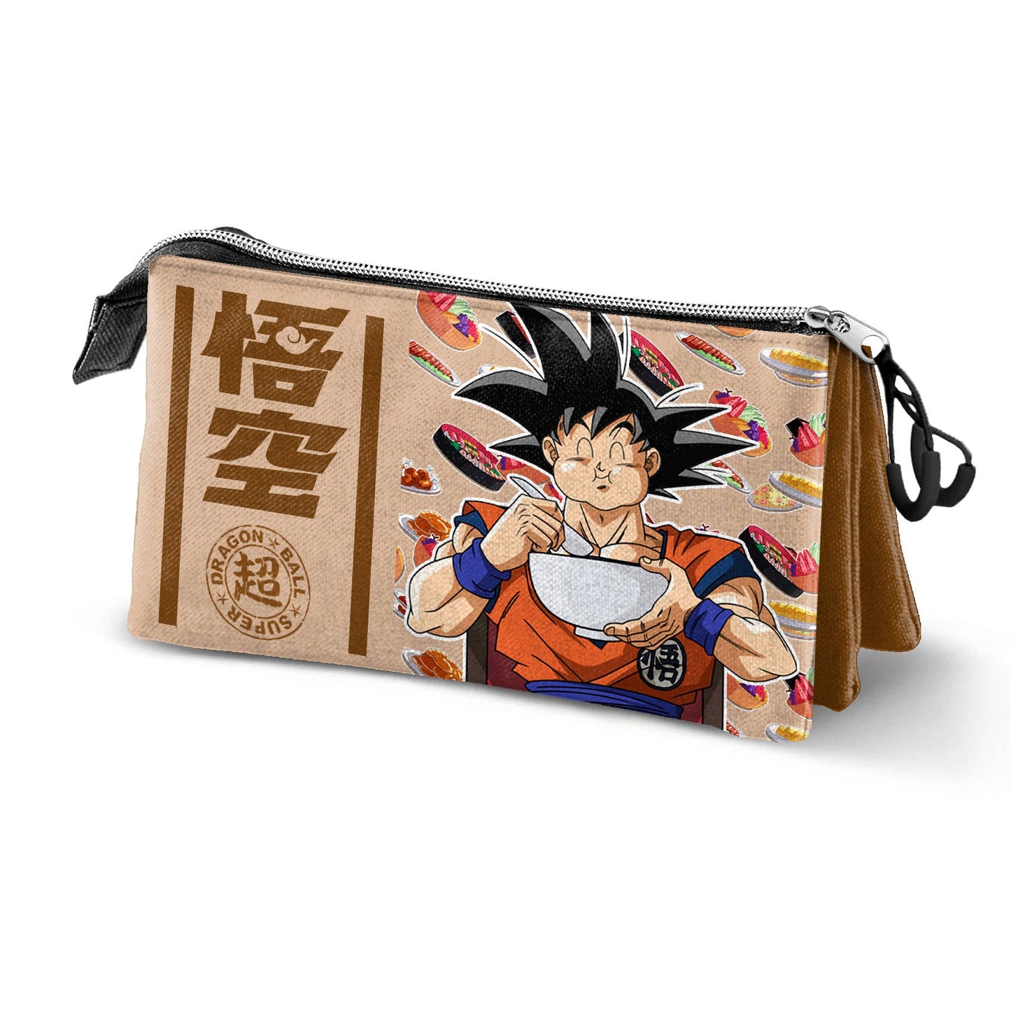 Dragon Ball Triple Pencil Case - Goku Foodie