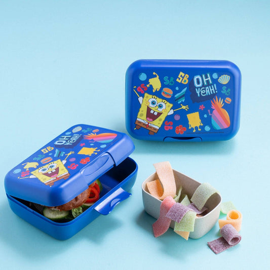 SpongeBob lunchbox with compartment