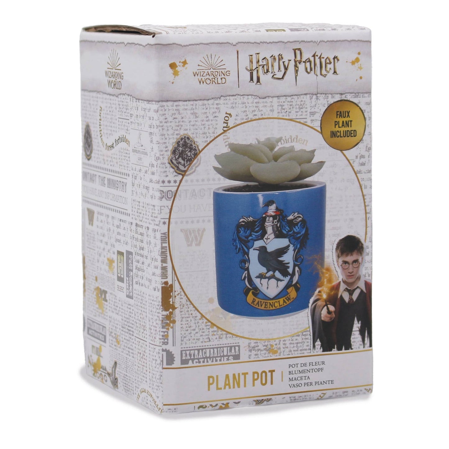 Plante artificielle en pot Harry Potter - Serdaigle 6,5 cm