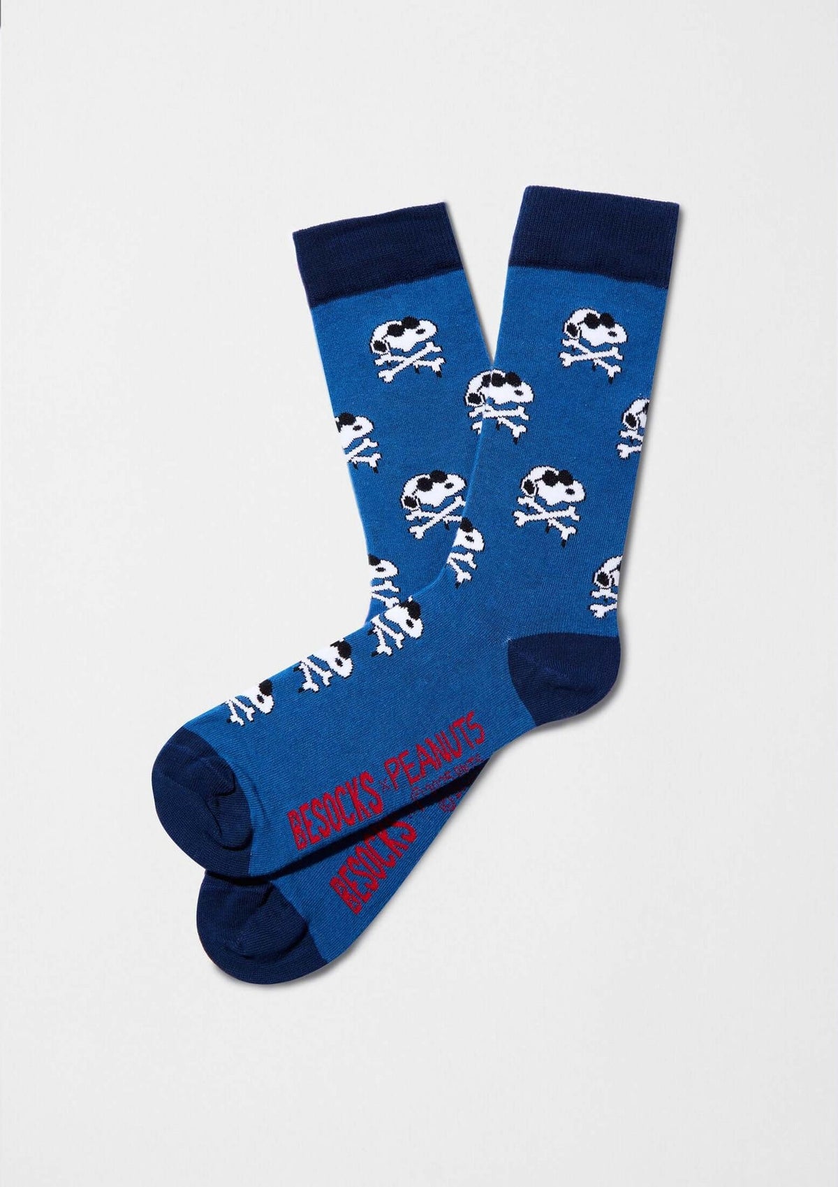 Chaussettes BeSnoopy Skull Bleu – Besocks