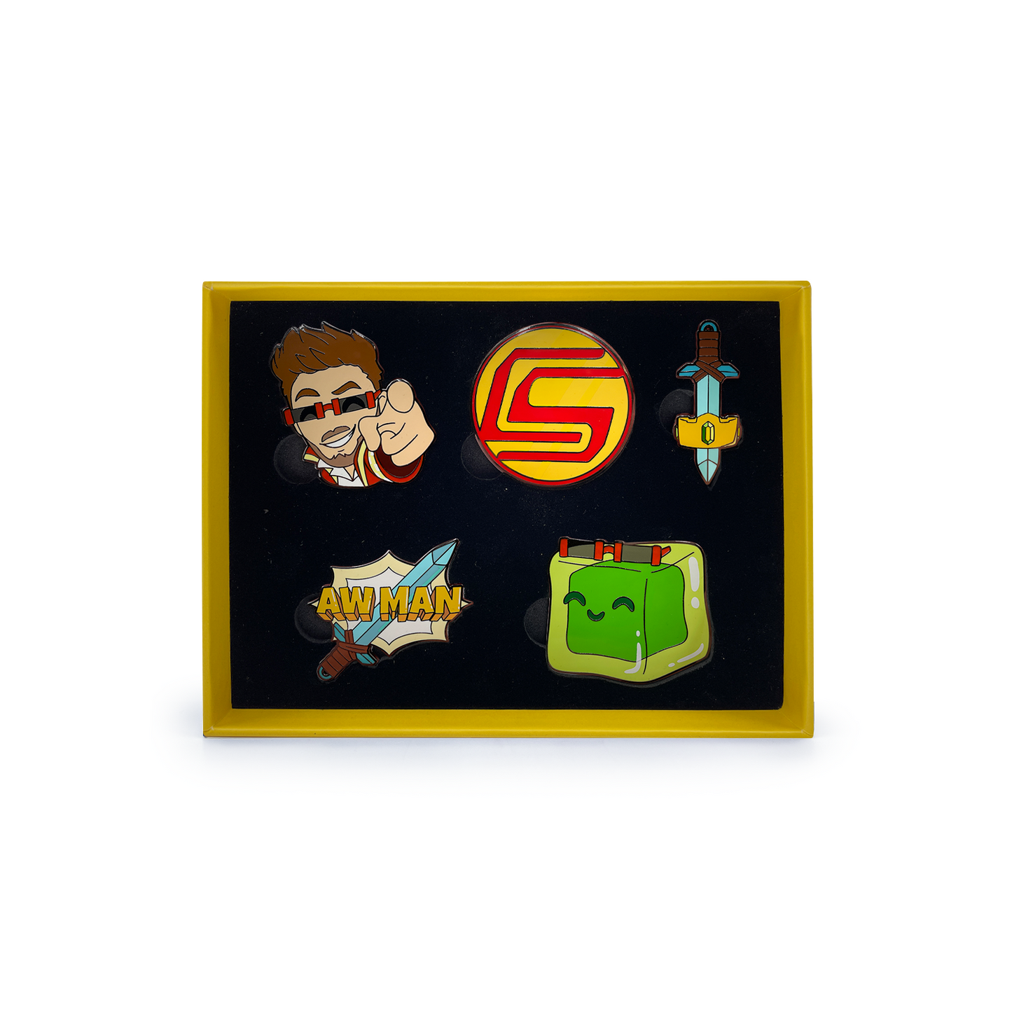 CaptainSparklez Pin Set