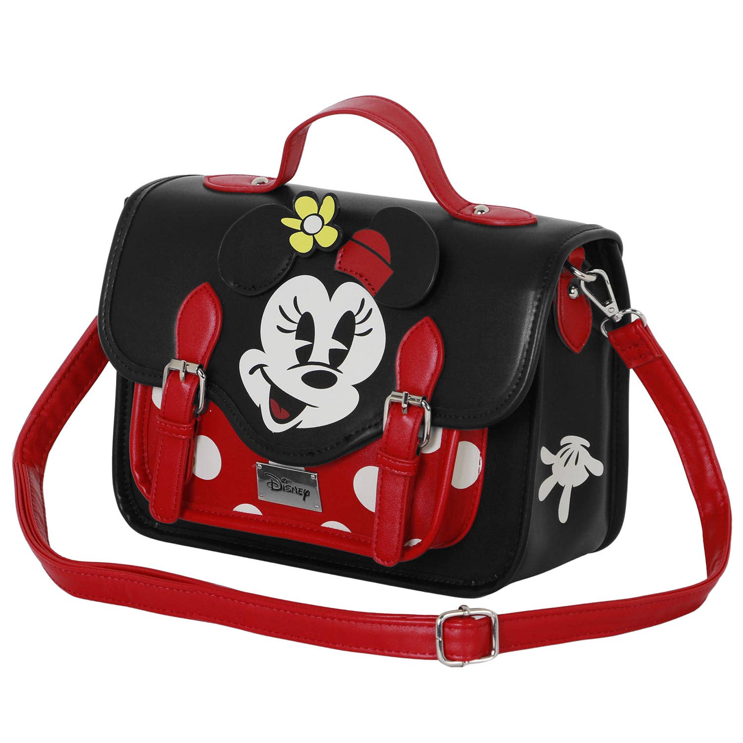 Sac à Bandoulière-Sac à Dos Satchel Disney Minnie Mouse « Face » – Multicolore