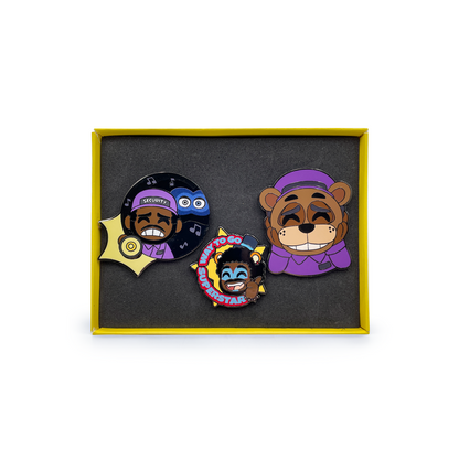 CoryxKenshin x FNAF Pin Set