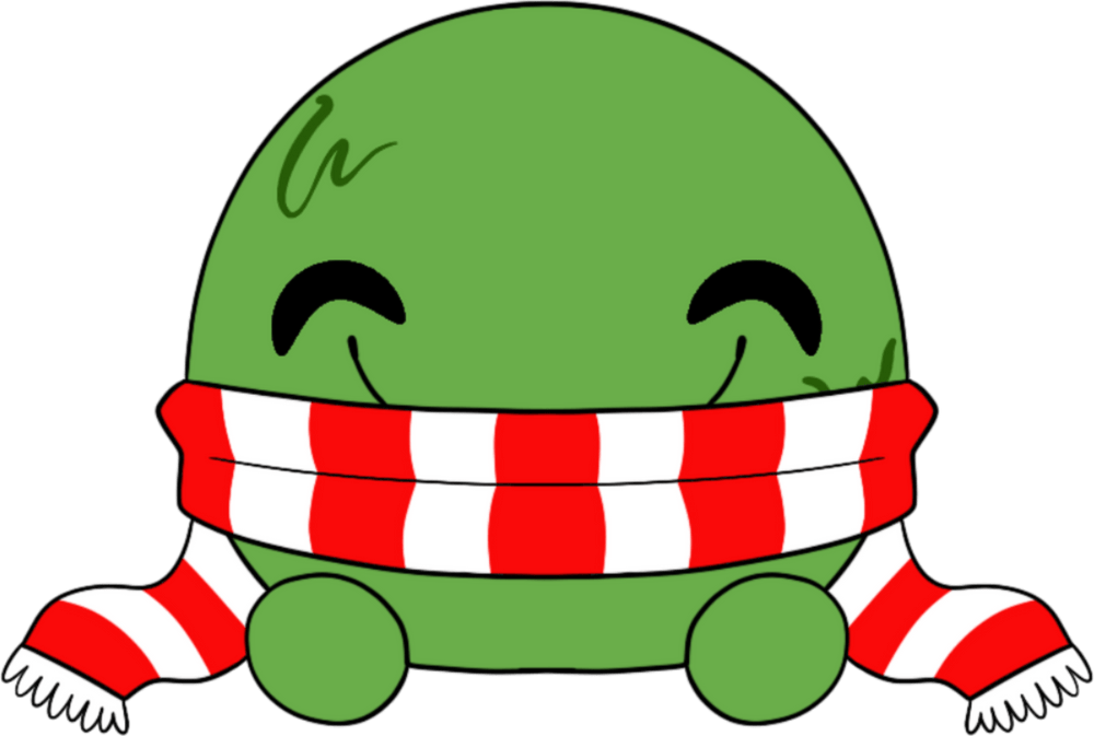 Cozy Slimecicle Stickie (6in)