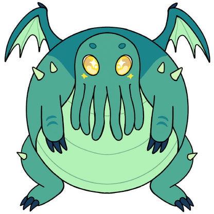 Peluche Mini Squishable – Bébé Cthulhu