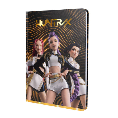 KPop Demon Hunters - Carnet A5 - Doré