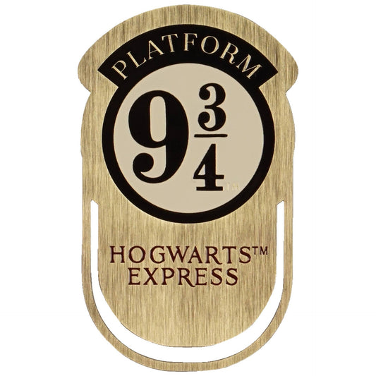 Marque-page en métal Harry Potter - Voie 9¾