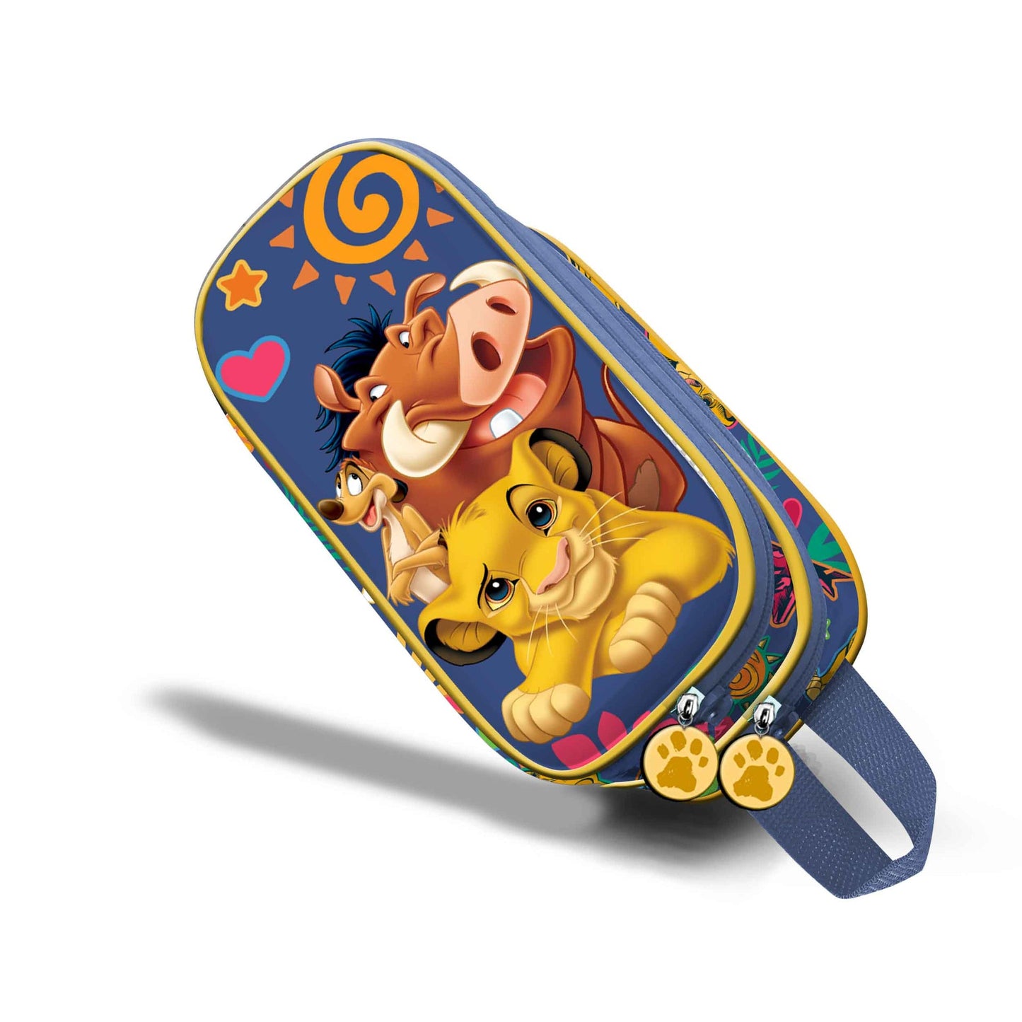 Disney Roi Lion Friends-Trousse 3D Double