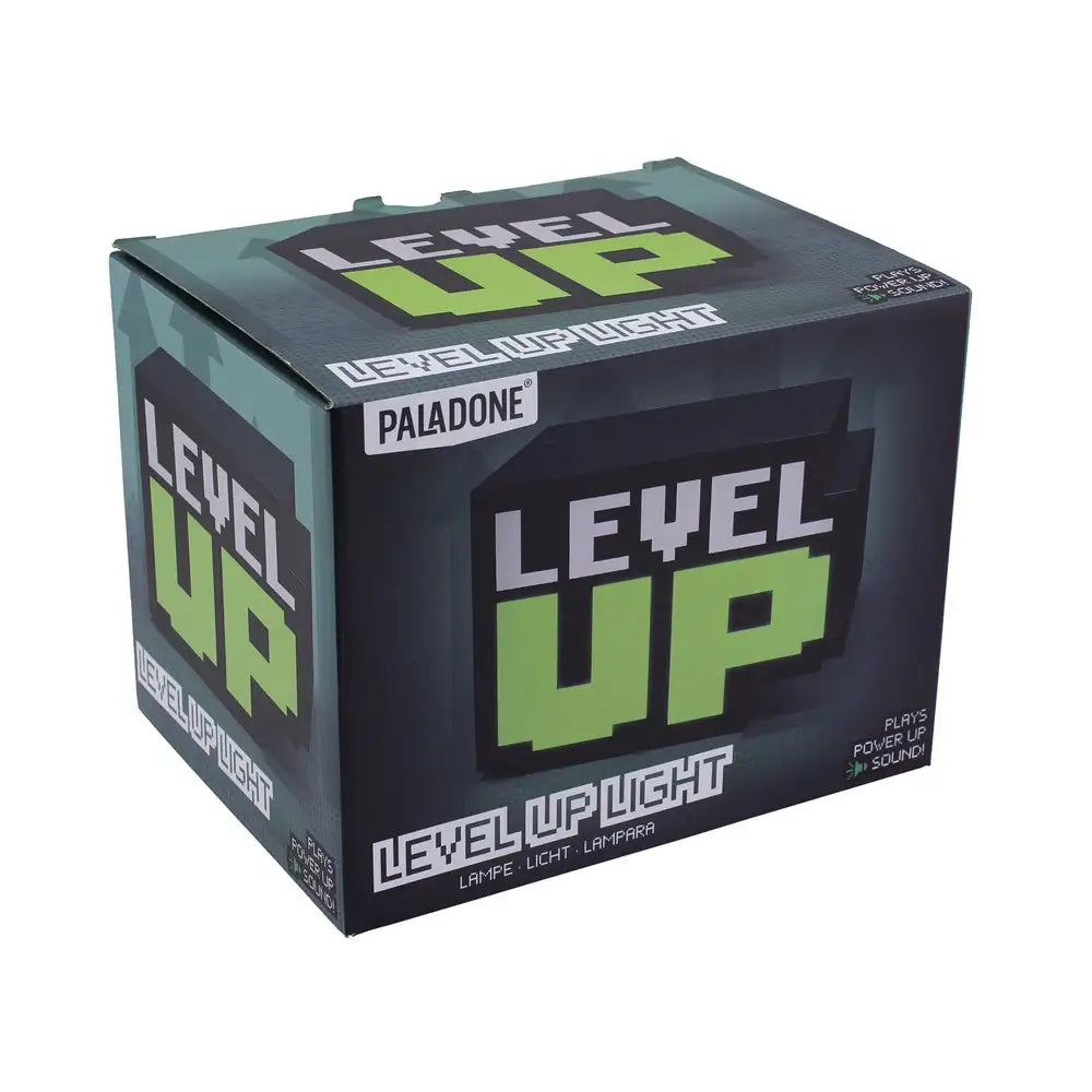 Level Up lamp with sound, retro style game